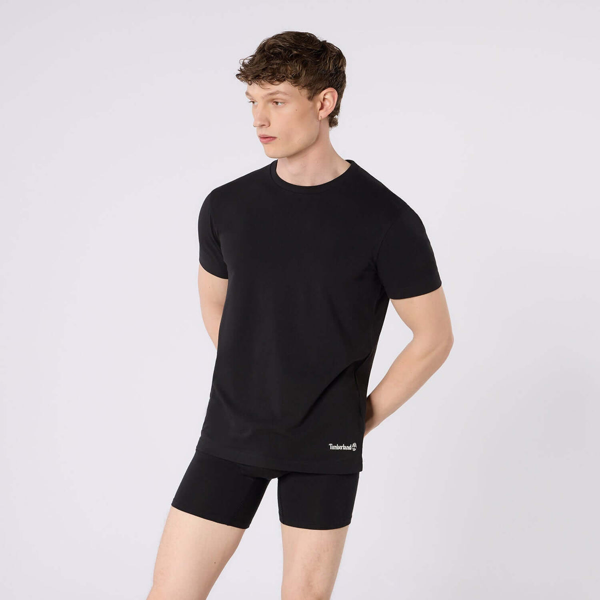Timberland 100% Cotton 3 Pack T-Shirts - Black / White / Grey Marl - image 7