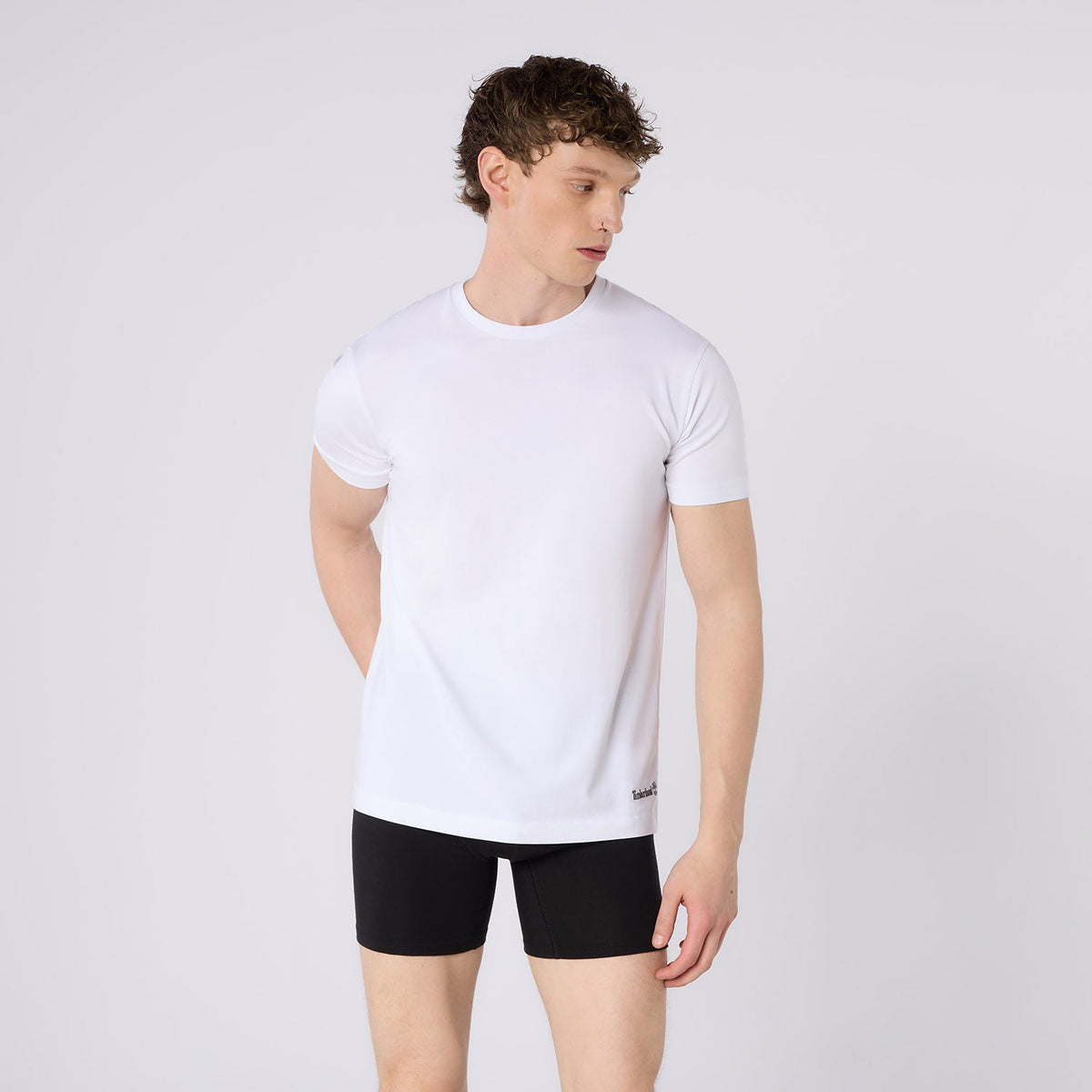 Timberland 100% Cotton 3 Pack T-Shirts - Black / White / Grey Marl - image 8
