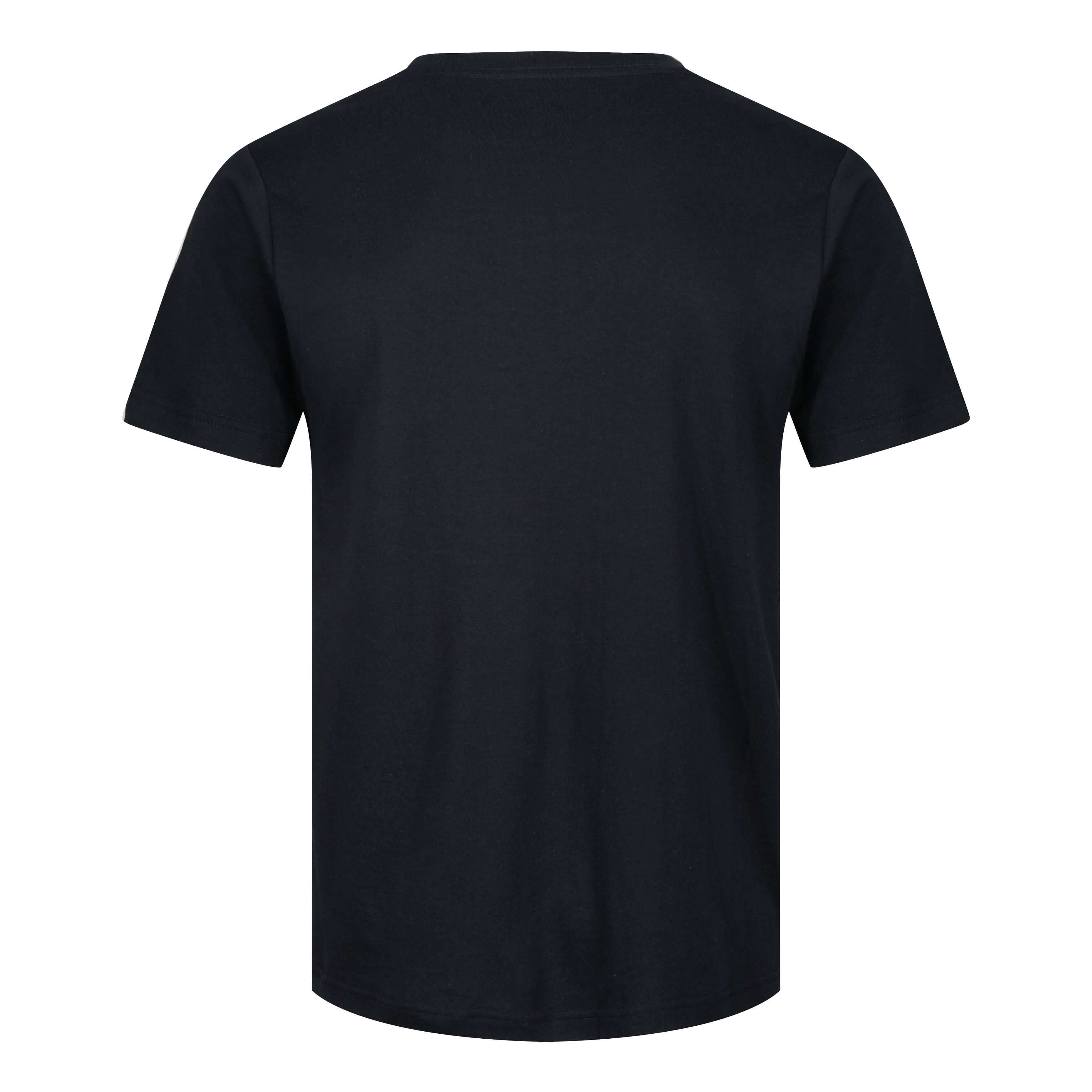 Reebok Mens 3 Pack Crew Neck Tee Santo - Black/White/Grey Marl