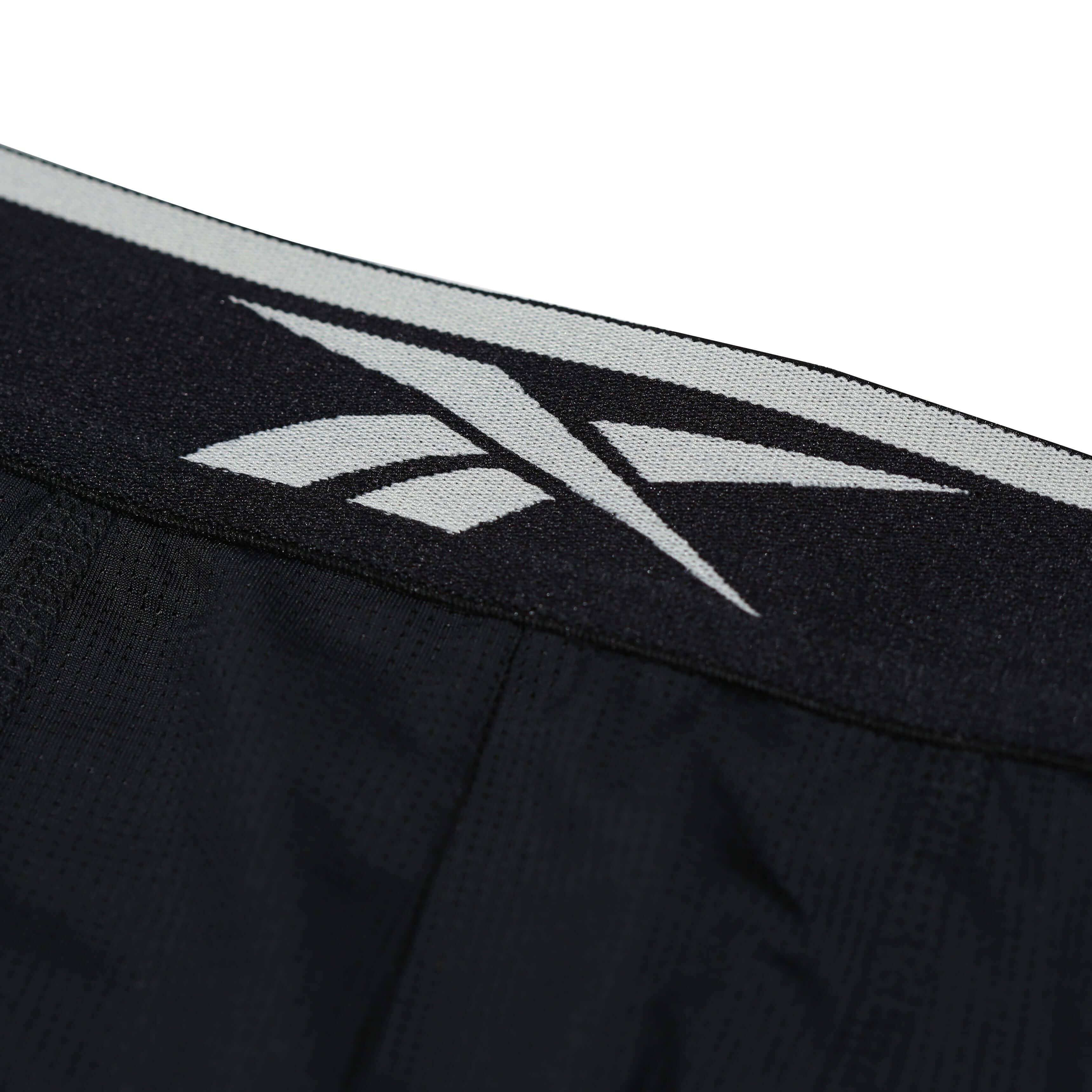 Reebok Howe Mens Performance 3 Pack Long Sports Trunks - Black
