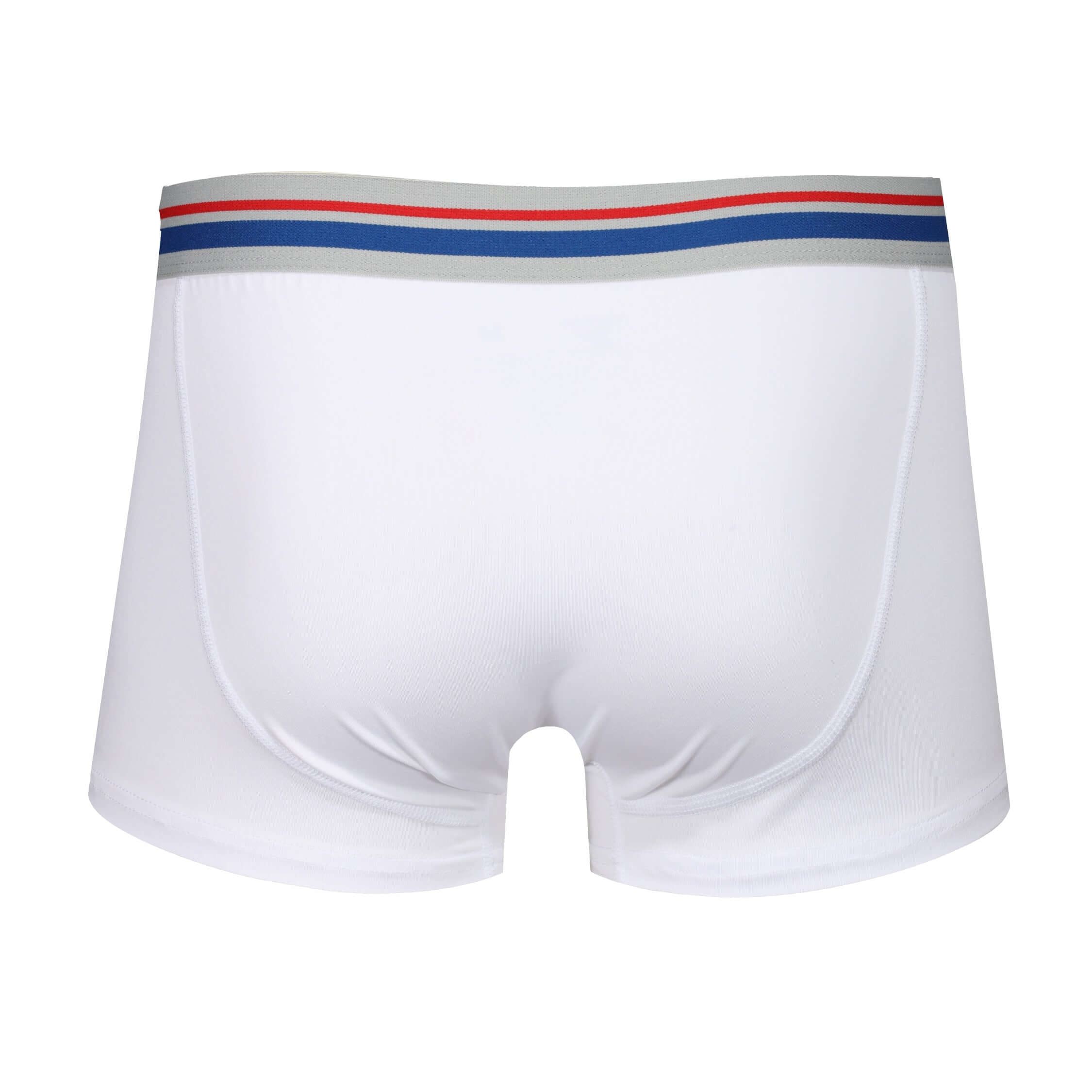 Reebok Mens Performance 3 Pack Short Sports Pietro Trunks - Red/White/Blue