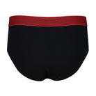 Reebok Mens Cotton Stretch 3 Pack Gavino Black Briefs
