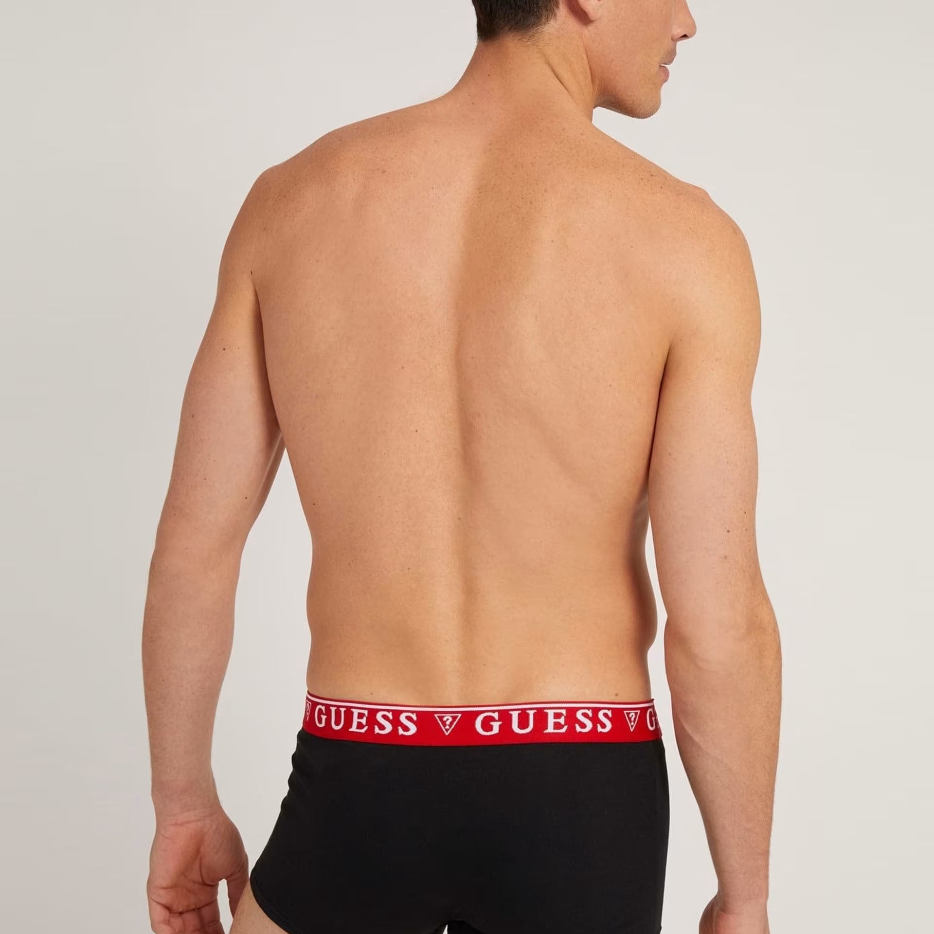 Guess 3 Pack Boxers – Stretch Cotton Black, Grey, Navy (Organic Cotton)
