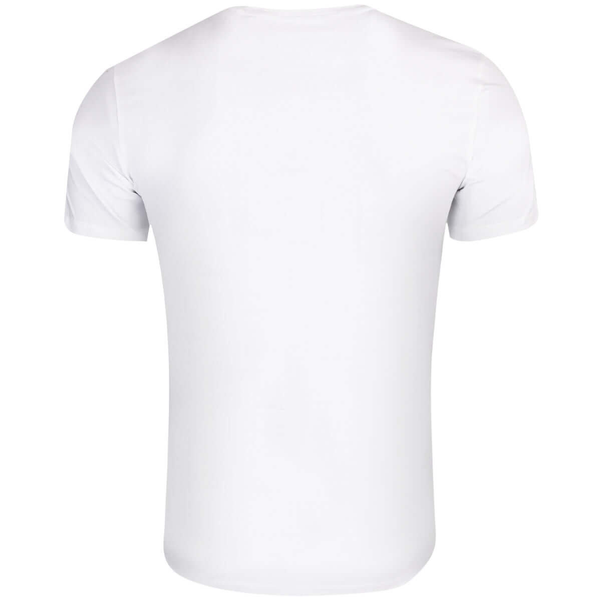 Guess Men’s 2-Pack Caleb Hero T-Shirts – White, Organic Cotton Stretch