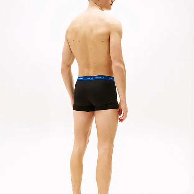 Tommy Hilfiger 3-Pack Signature Repeat Logo Trunks - Black, Multi