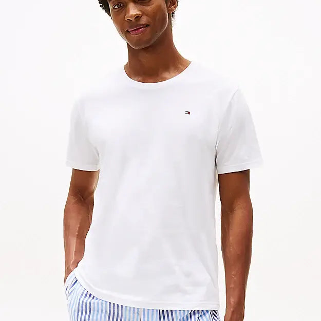 Tommy Hilfiger 3-Pack Signature Embroidery T-Shirts - White