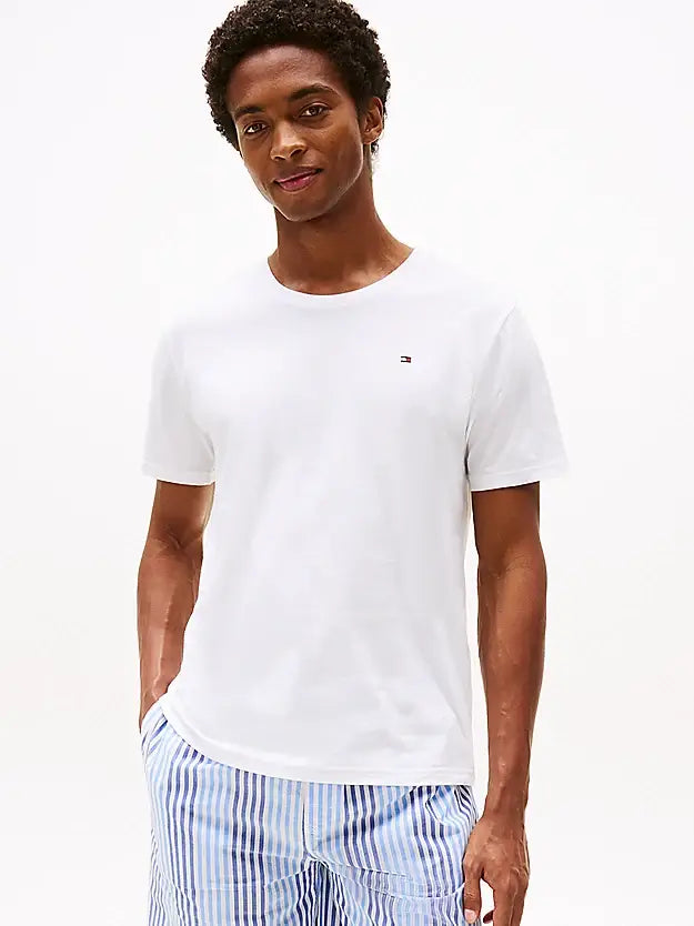 Tommy Hilfiger 3-Pack Signature Embroidery T-Shirts - White