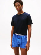 Tommy Hilfiger 3-Pack Signature Jersey Lounge T-Shirts - Desert Sky