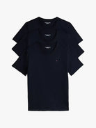 Tommy Hilfiger 3-Pack Signature Jersey Lounge T-Shirts - Desert Sky
