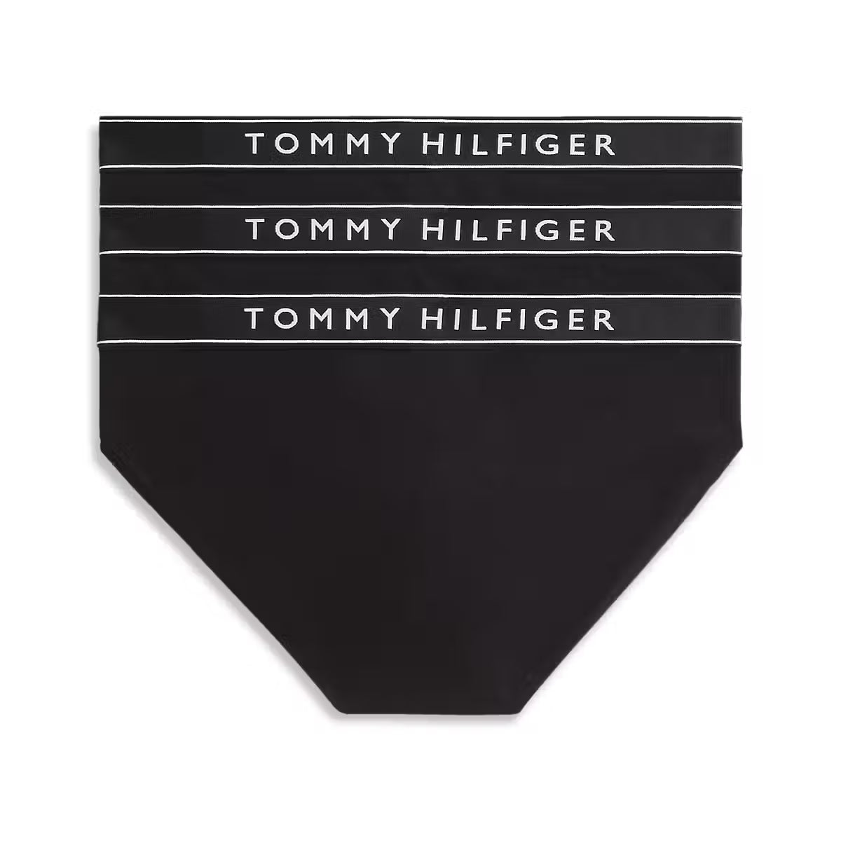 Tommy Hilfiger 3 Pack Cotton Stretch Men's Briefs in Black