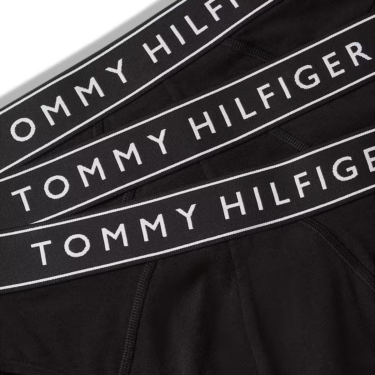 Tommy Hilfiger 3 Pack Cotton Stretch Men's Briefs in Black