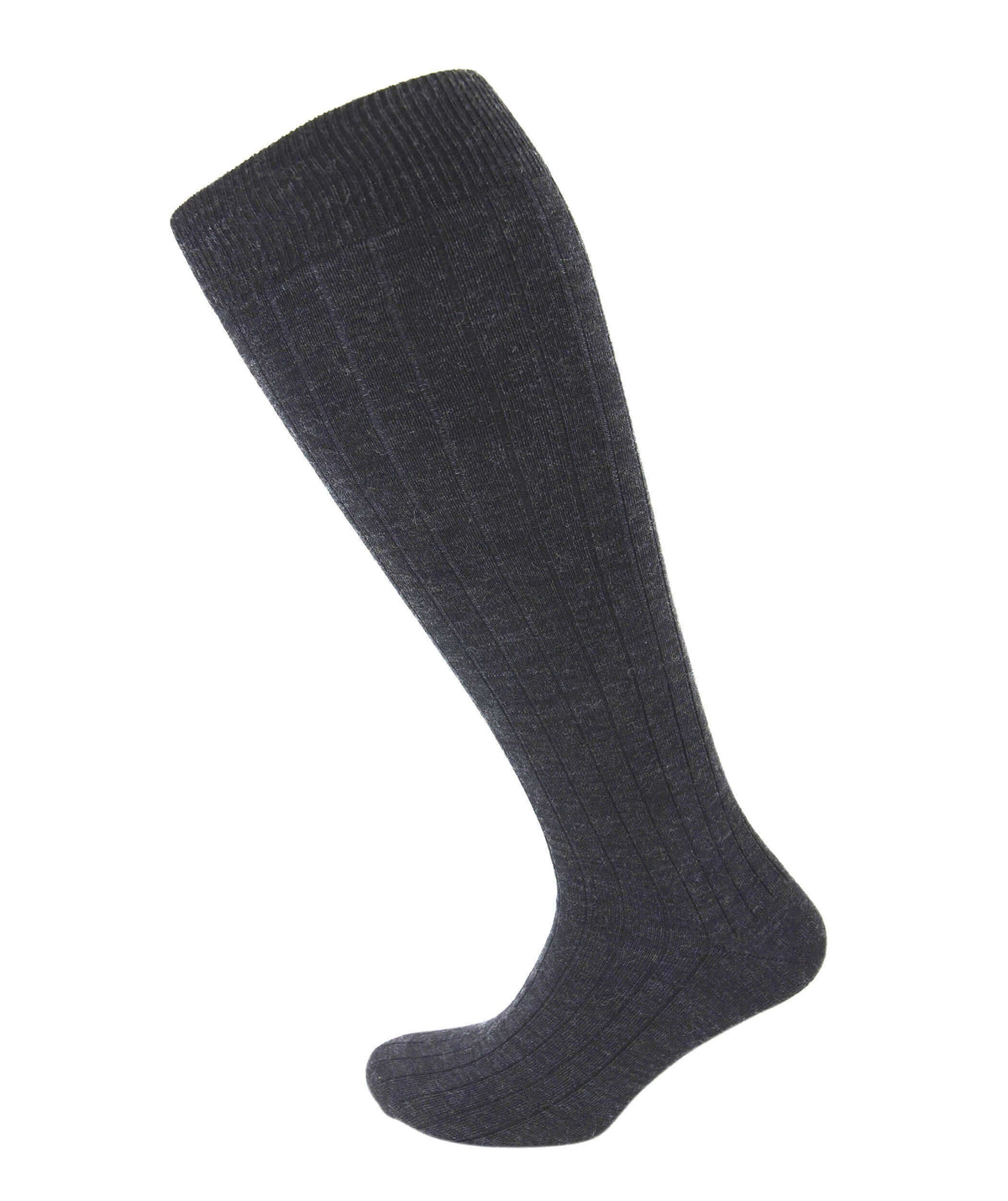 Viyella Men’s Knee High Merino Wool Socks UK 6-11 - City Grey