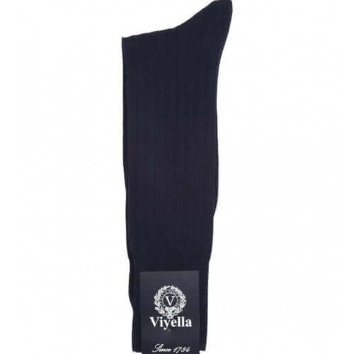 Viyella Men’s Short Merino Wool Socks UK 6-11 - Navy
