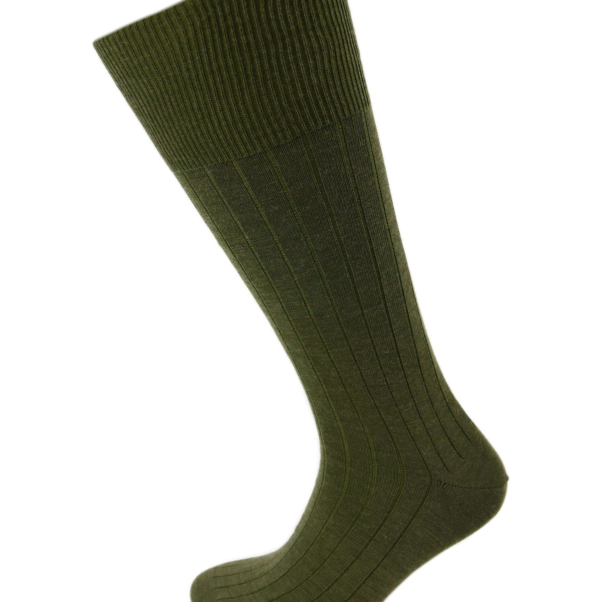 Viyella Men’s Merino Wool Half Hose Socks UK 6-11 - Lovat