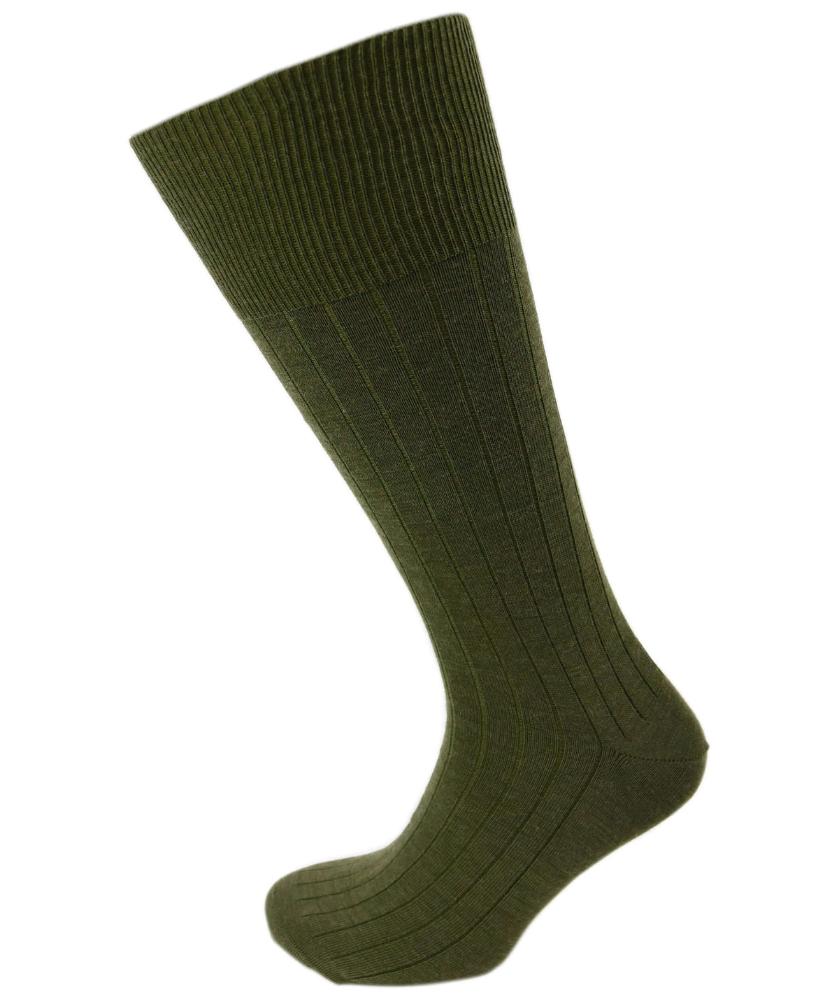 Viyella Men’s Merino Wool Half Hose Socks UK 6-11 - Lovat