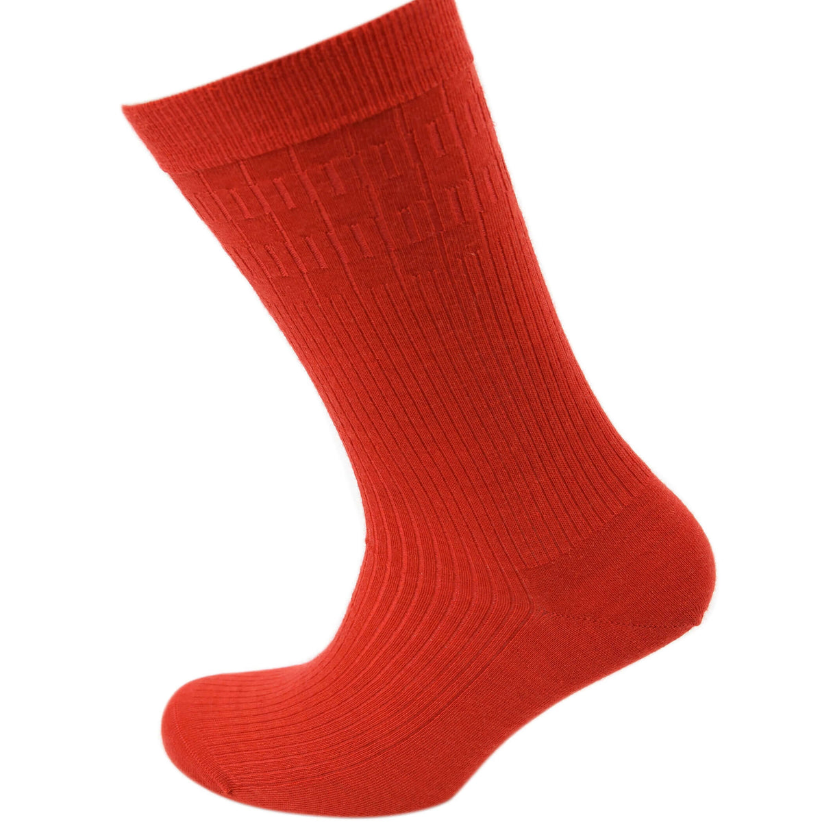 Viyella Men’s Softouch Non-Elastic Wool Socks UK 6-11 - Red