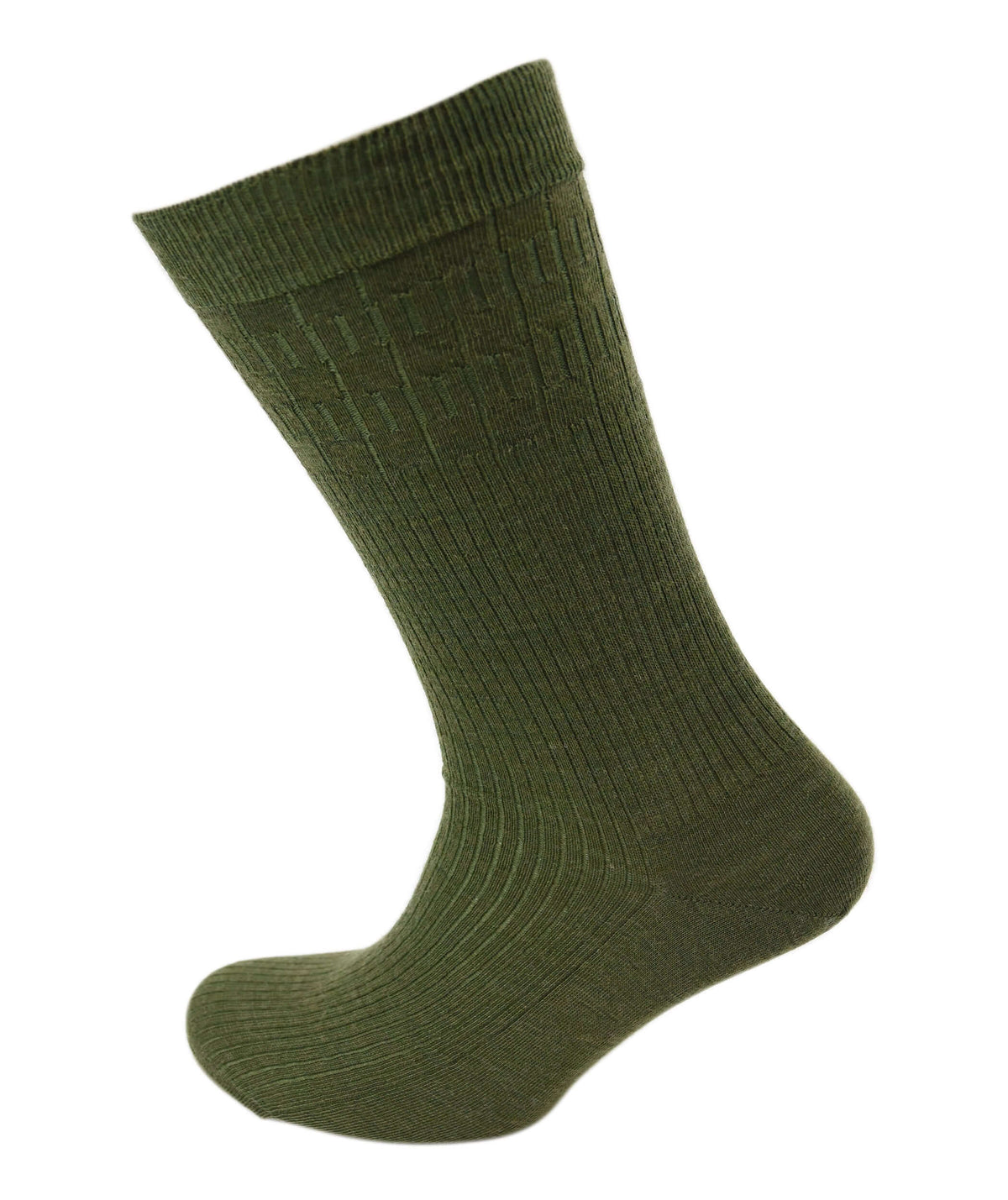 Viyella Men’s Softouch Non-Elastic Wool Socks UK 6-11 - Green