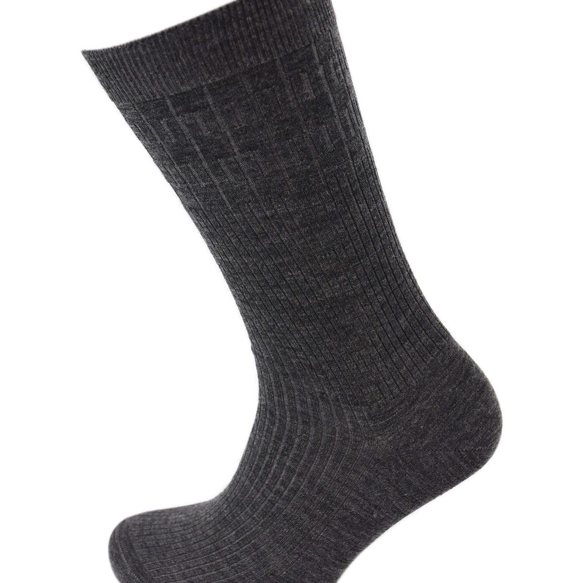 Viyella Men’s Softouch Non-Elastic Wool Socks UK 6-11 - Grey