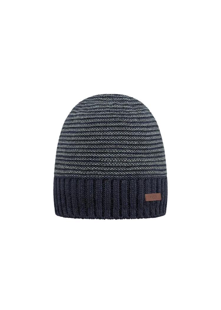 Barts Davido Men's Beanie - Navy - lifestyle view