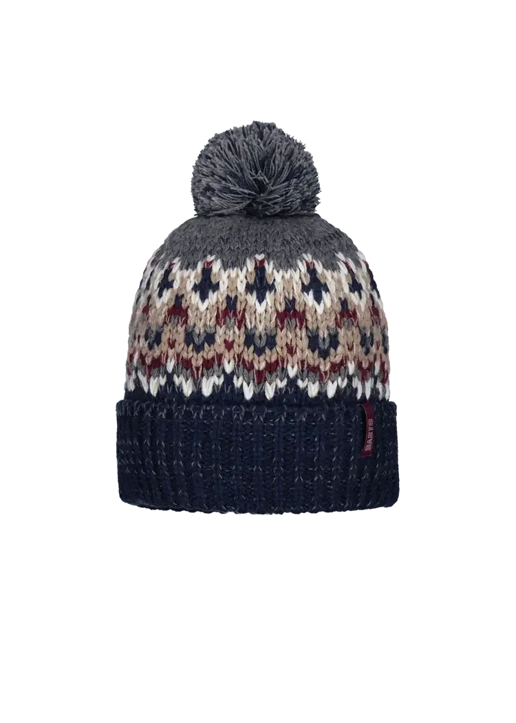 Barts Tobles Men's Pom Beanie - Navy
