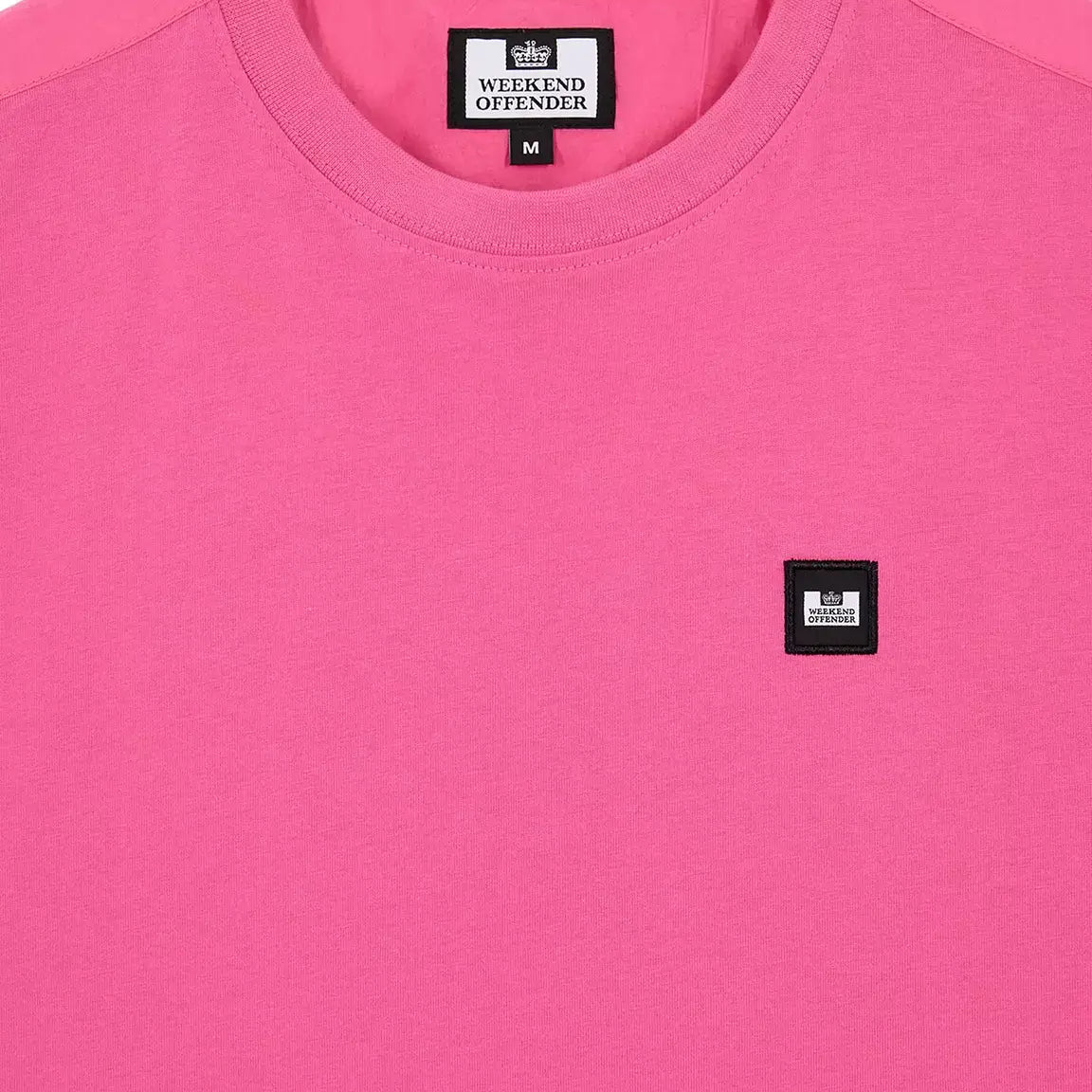 Weekend Offender Garcia Overlay T-Shirt | Candy Pink