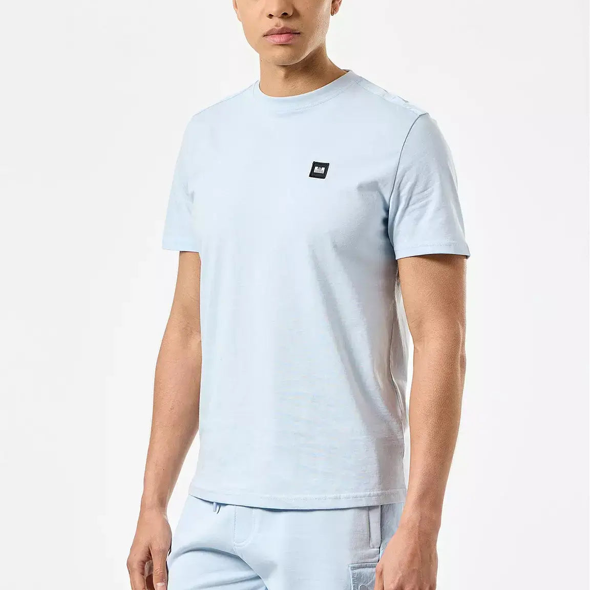 Weekend Offender Garcia Overlay T-Shirt | Ocean Wave