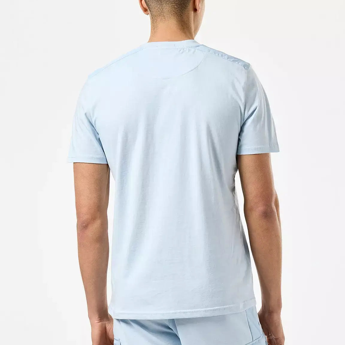 Weekend Offender Garcia Overlay T-Shirt | Ocean Wave