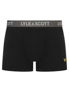 Lyle & Scott Men's 3 Pack Cotton Stretch Trunks - Black Multi