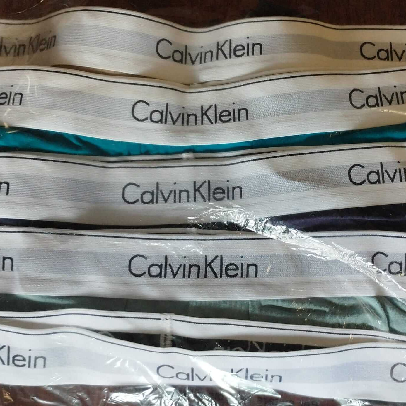 Calvin Klein 5 Pack Modern Cotton Boxer Briefs - Multi (Without Box)