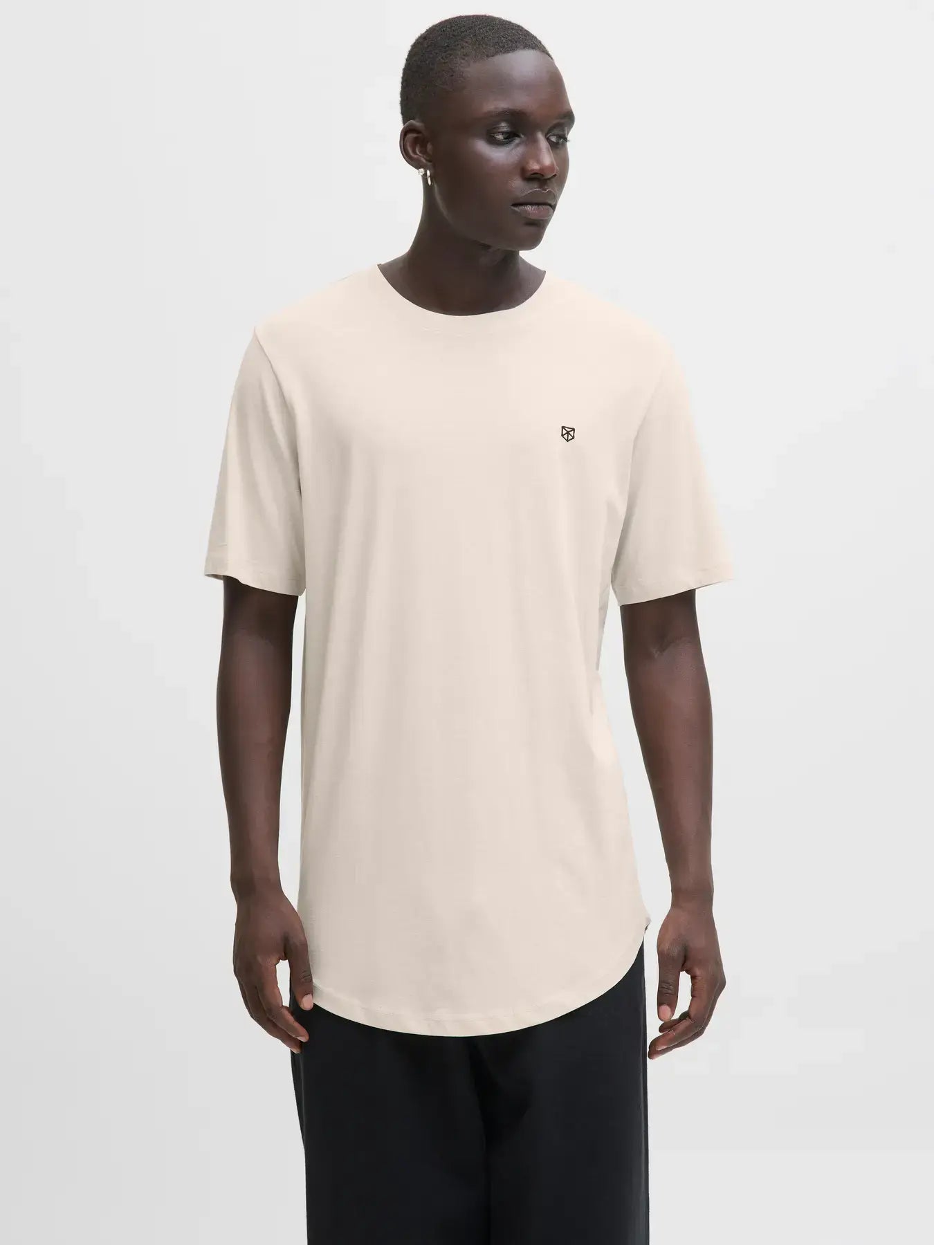 Jack & Jones Men’s 5-Pack Crew Neck T-Shirts – 100% Cotton, Classic Fit