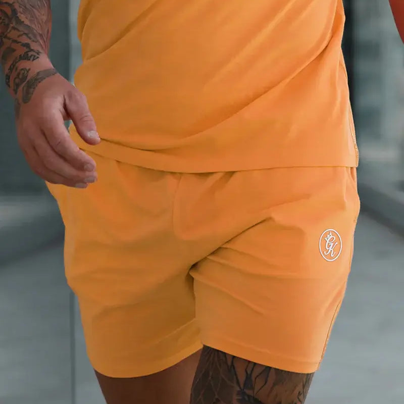 Gym King Pro Jersey Short - Apricot