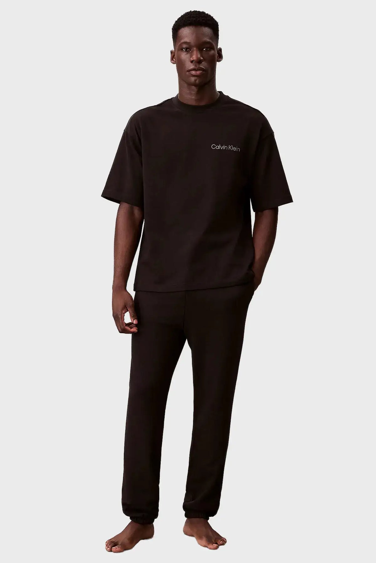 Calvin Klein Cotton Lounge T-Shirt – Soft Jersey Crew Neck Sleepwear