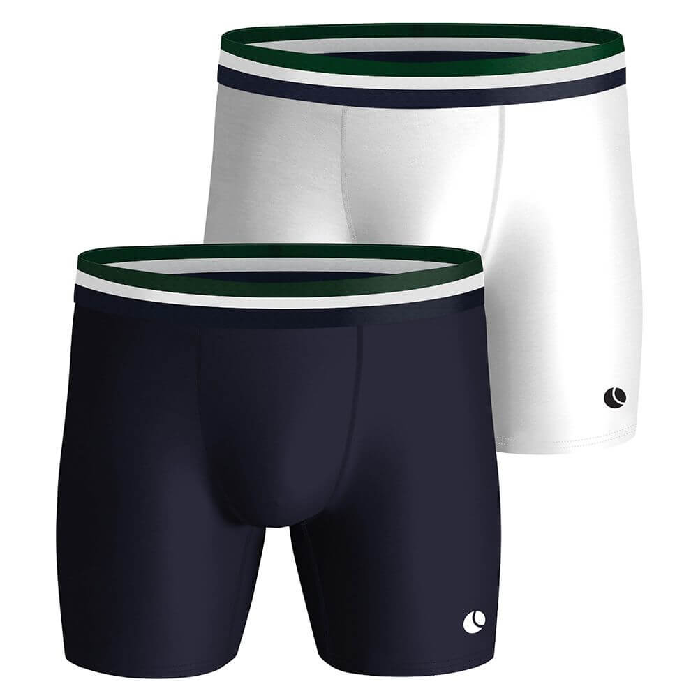 Björn Borg Sports Boxer 2 Pack - White, Navy Blue