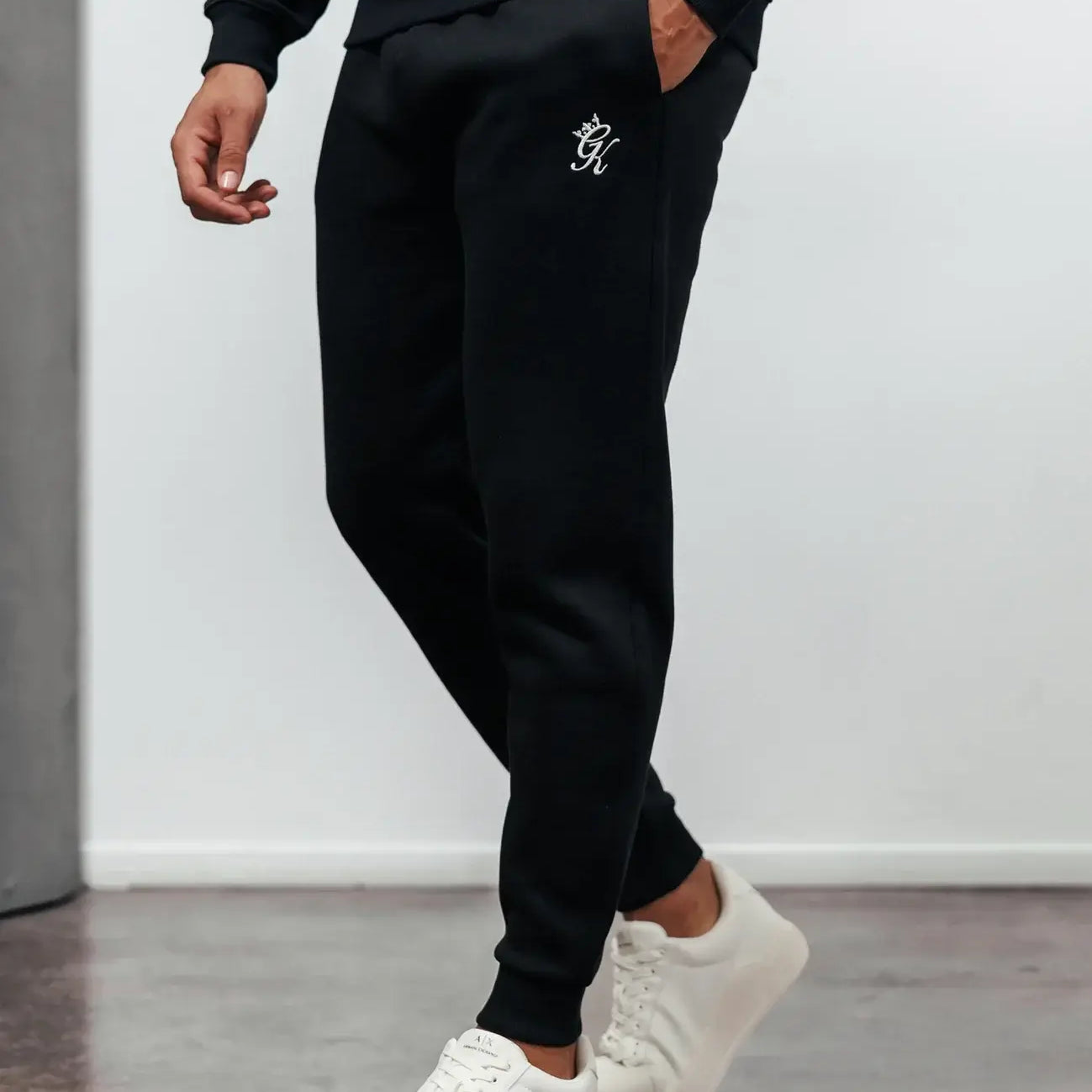 Gym King Fundamental Fleece Jogger Black