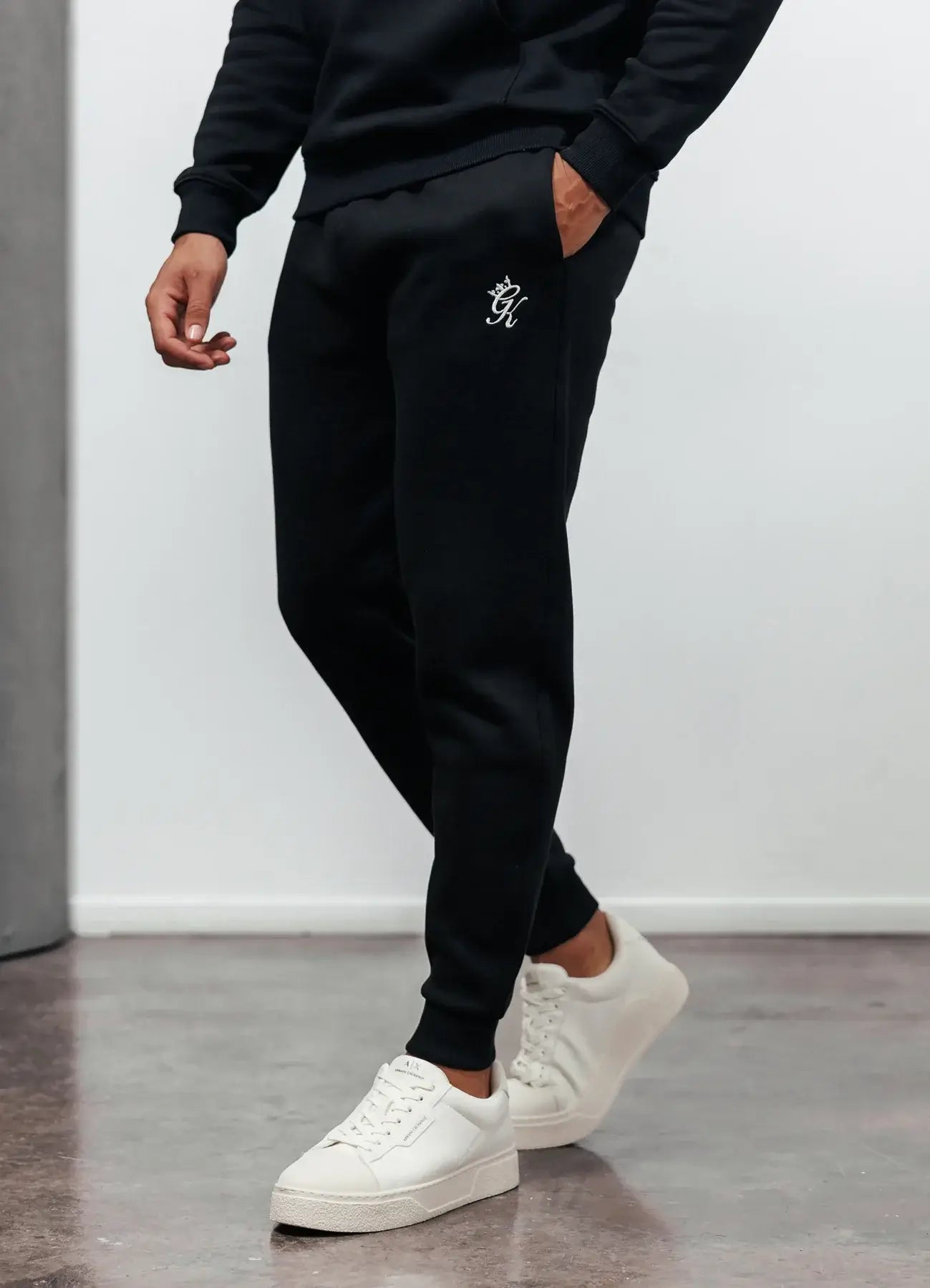 Gym King Fundamental Fleece Jogger Black