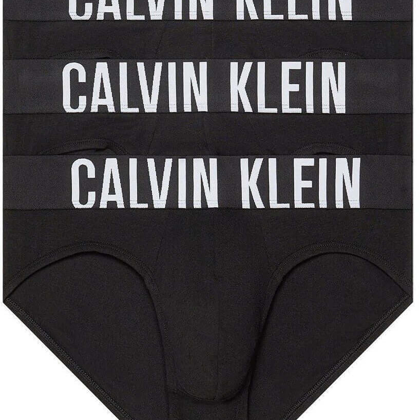 Calvin Klein Underwear 3 Pack Intense Power Briefs - Black