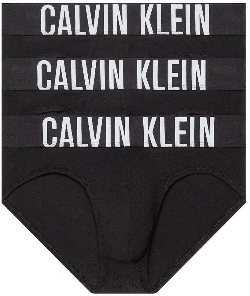 Calvin Klein Underwear 3 Pack Intense Power Briefs - Black