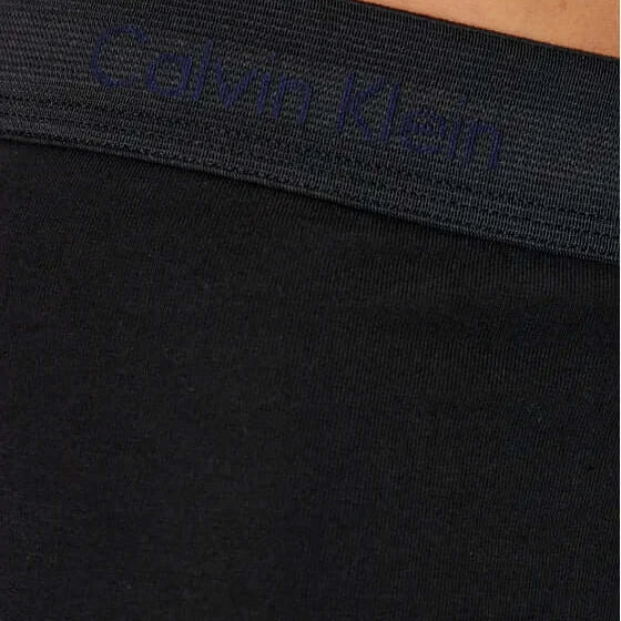 Calvin Klein 3 Pack Boxer Briefs Cotton Stretch - Black, Multi Colour Logo