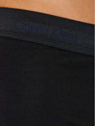 Calvin Klein 3 Pack Boxer Briefs Cotton Stretch - Black, Multi Colour Logo