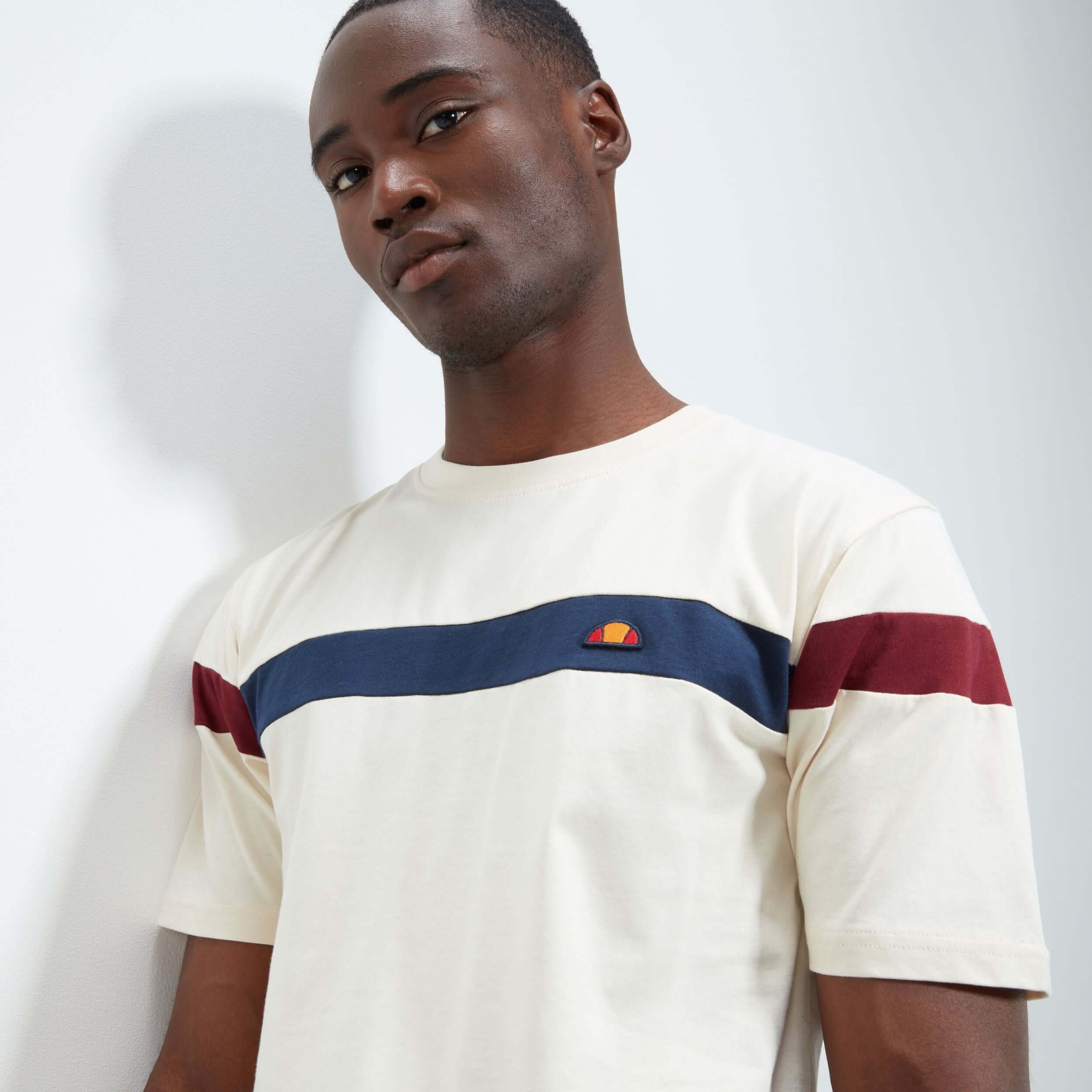 Ellesse Men's Caserio Tee - Off White T-Shirt