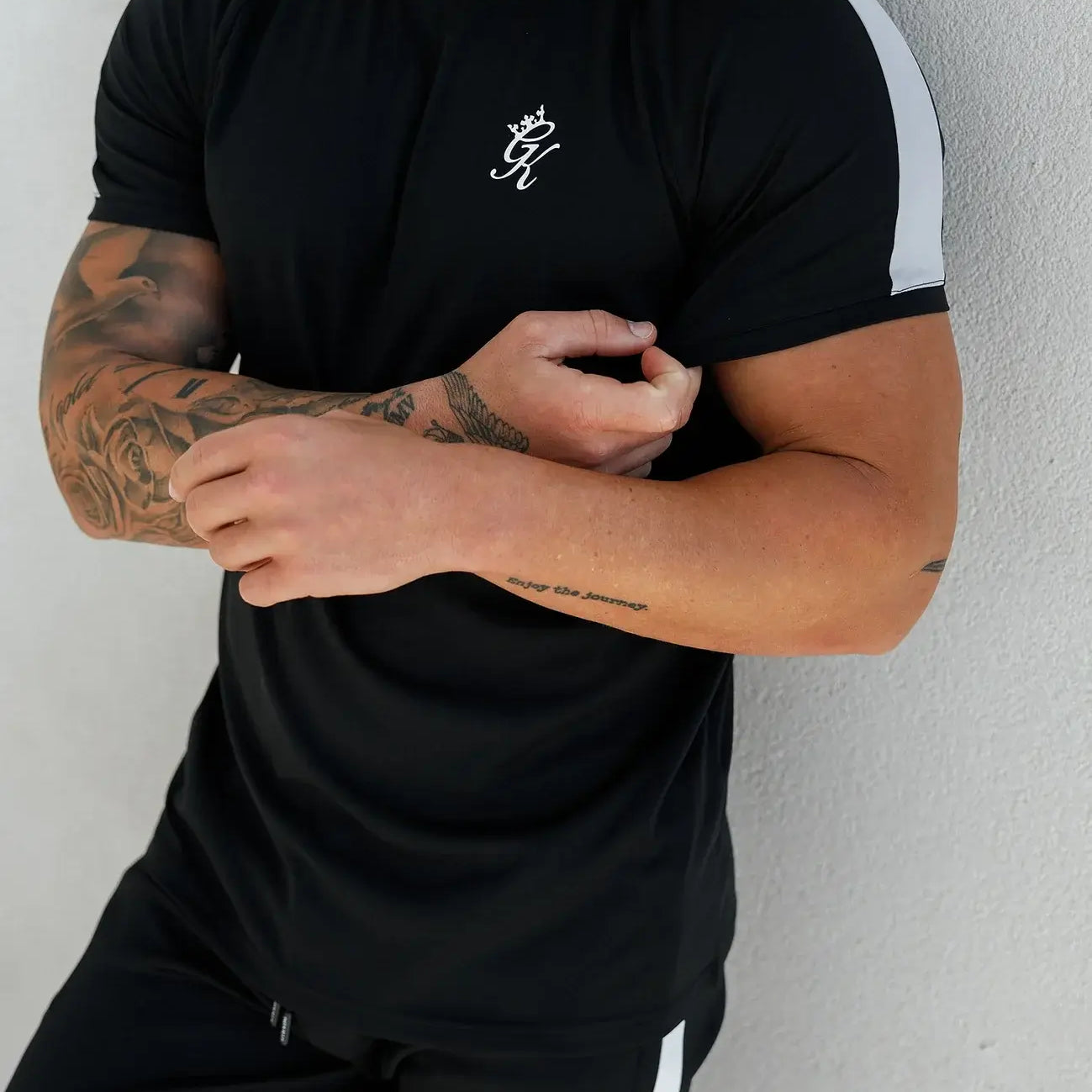 Gym King Core Plus Poly Tee - Black T-shirt