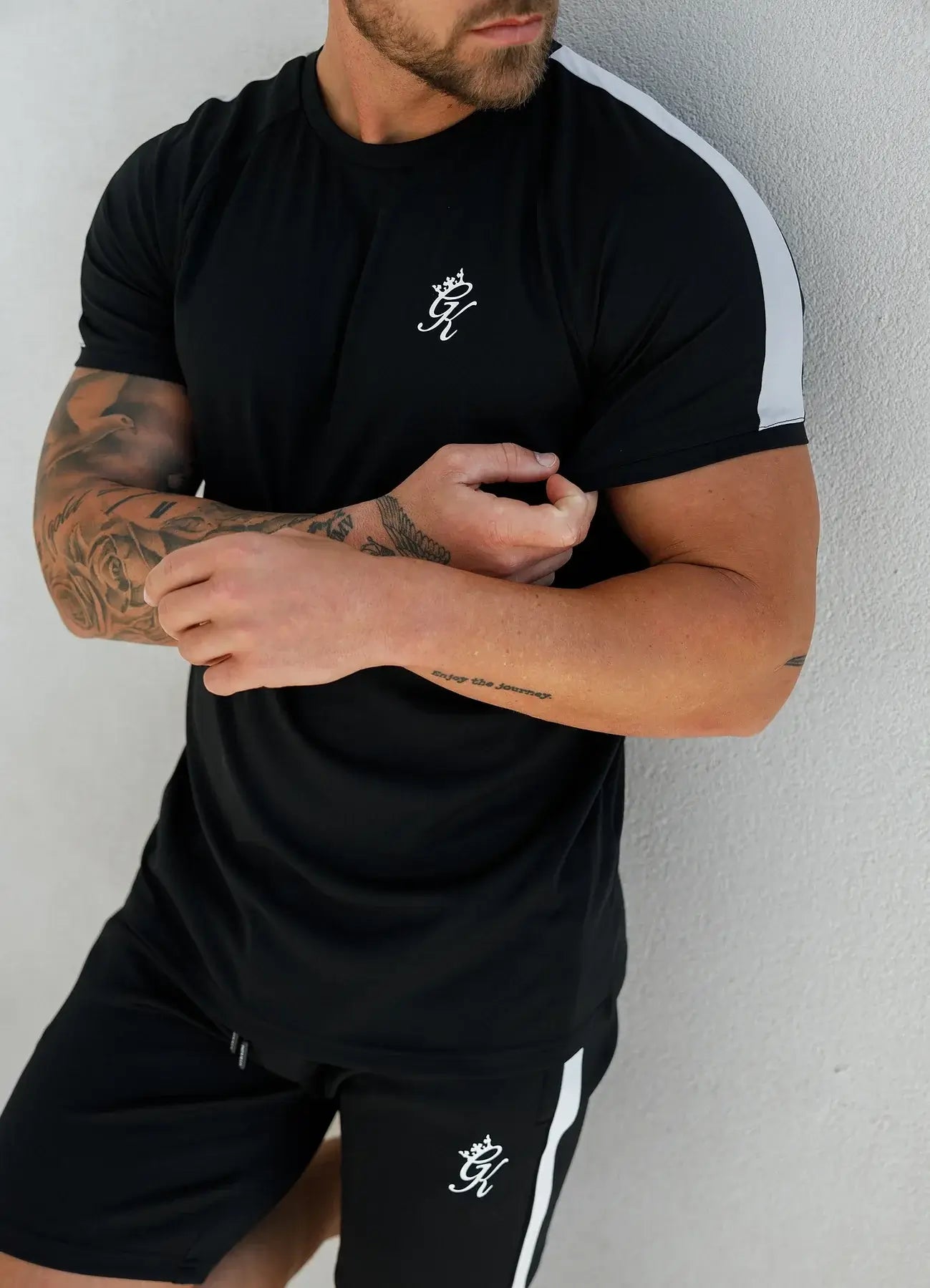 Gym King Core Plus Poly Tee - Black T-shirt