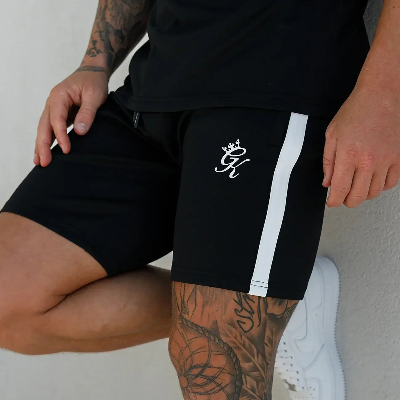 Gym King Core Plus Poly Tee - Black T-shirt
