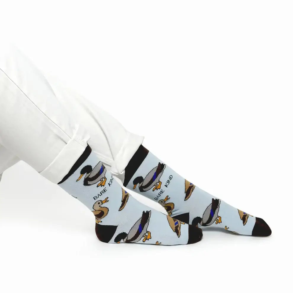 Bare Kind Save the Ducks Bamboo Socks | Eco-Friendly Charity Gift Socks