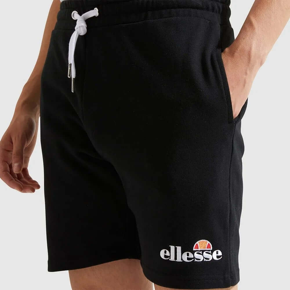 Ellesse Men's Silvan Fleece Shorts - Black