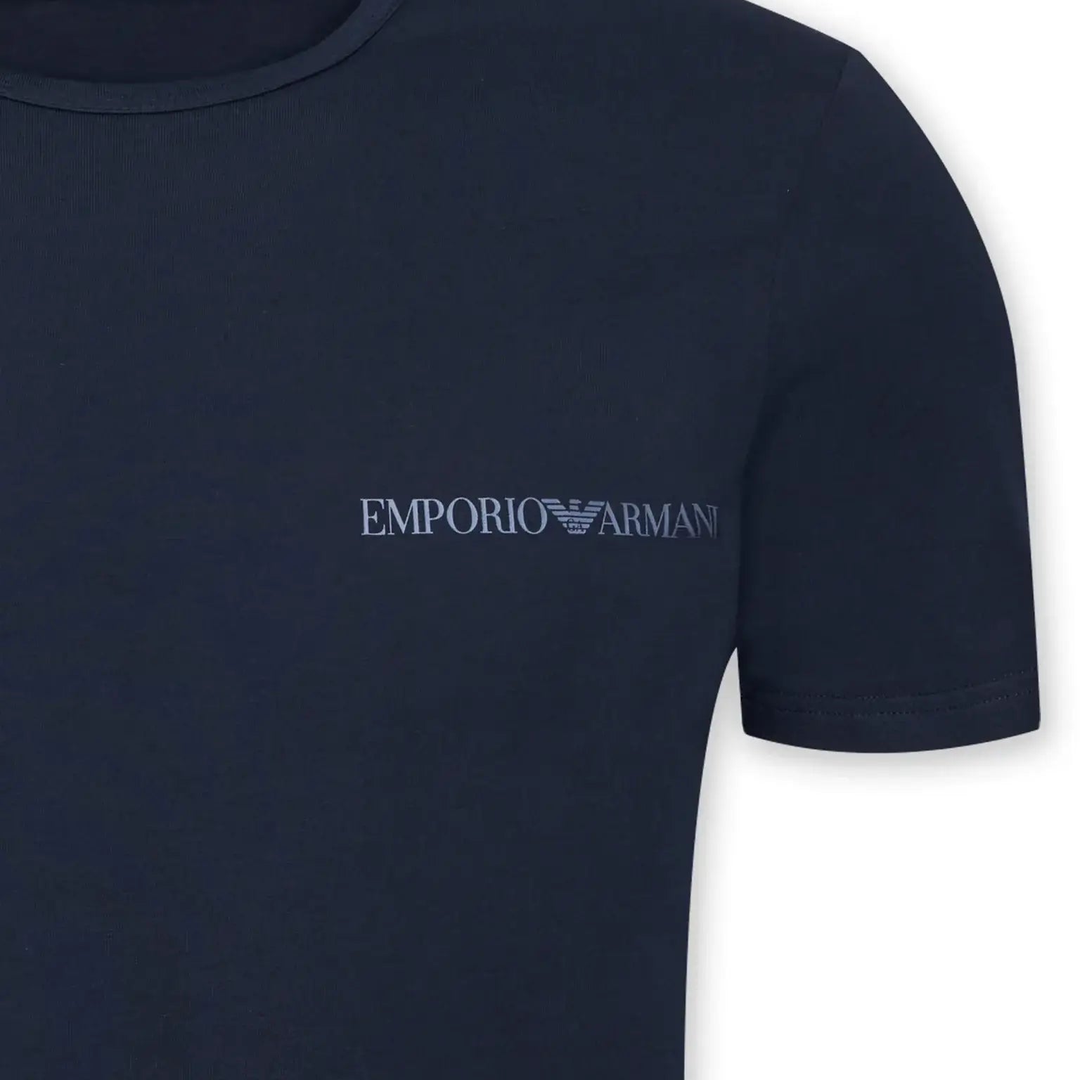 Emporio Armani 2-Pack Crew Neck Stretch Cotton Lounge T-Shirts