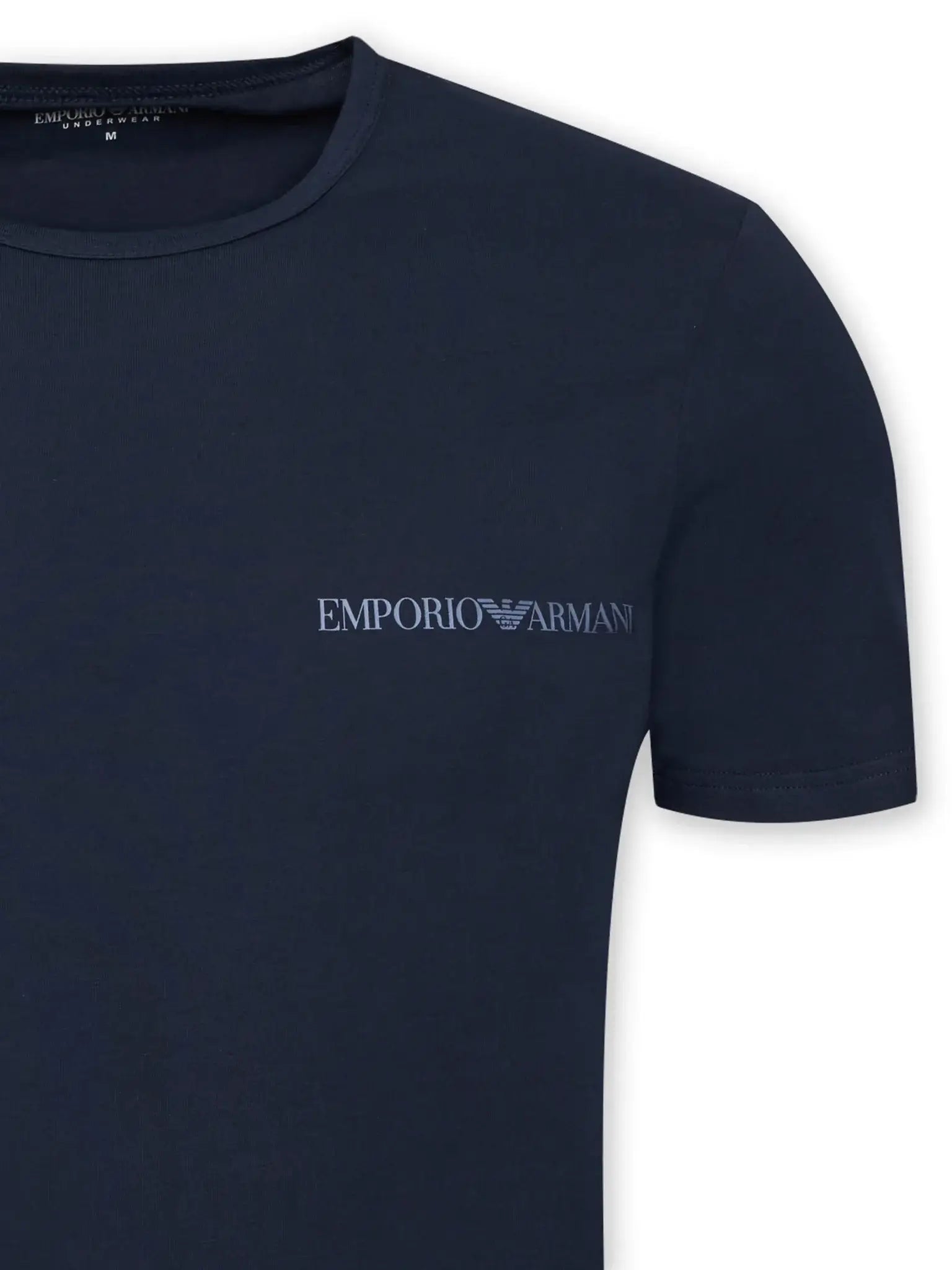 Emporio Armani 2-Pack Crew Neck Stretch Cotton Lounge T-Shirts