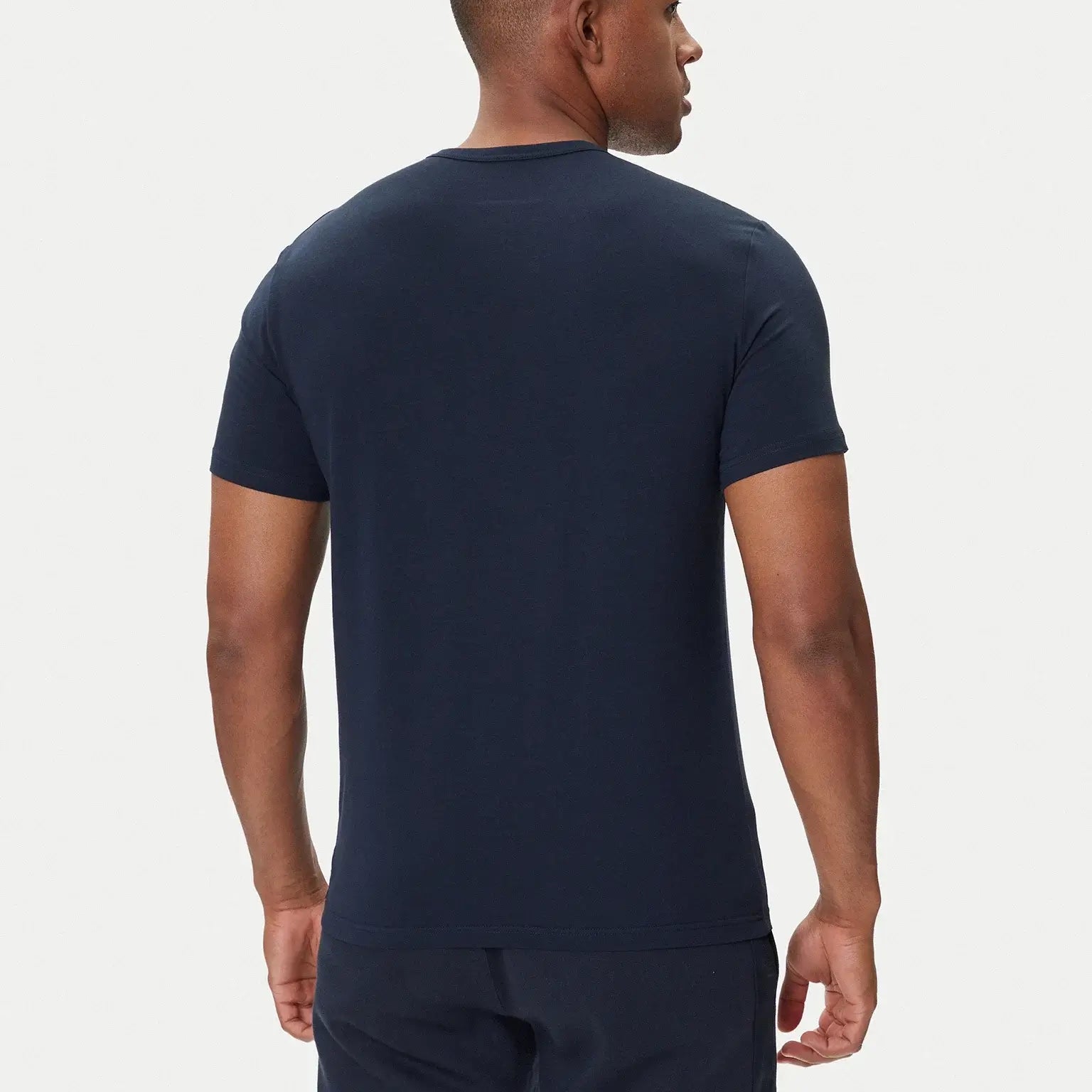 Emporio Armani 2-Pack Crew Neck Stretch Cotton Lounge T-Shirts