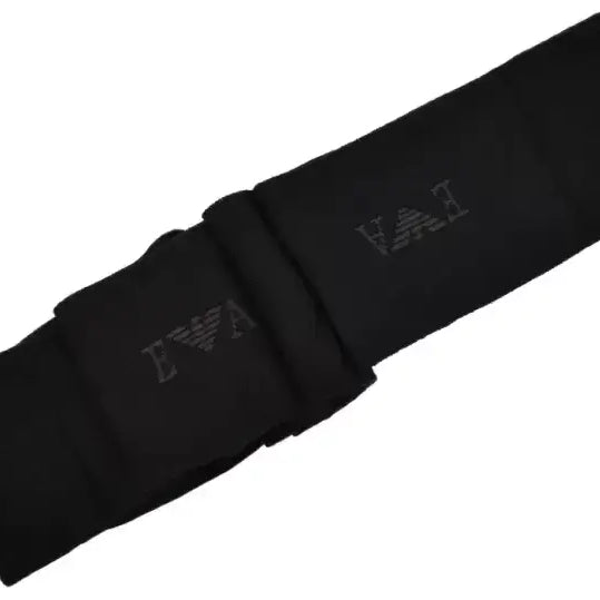 Emporio Armani 3-Pack Cotton Blend Socks, Black & Blue