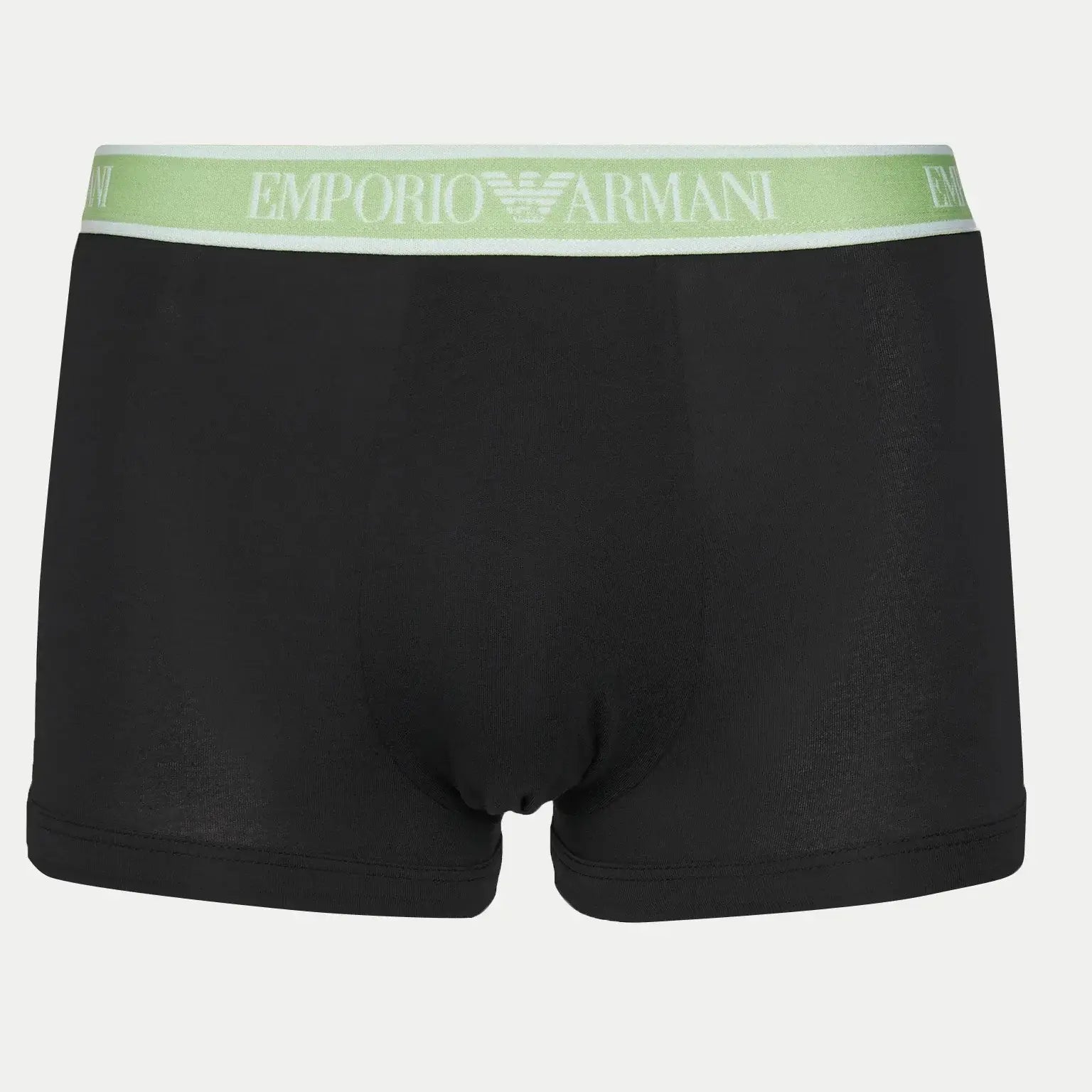 Emporio Armani 3 Pack Trunks Stretch Cotton - Black Multi